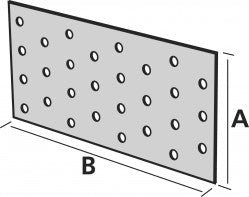 Simpson perforated plate