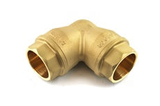 Isiflo brass elbow