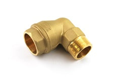 Isiflo brass elbow