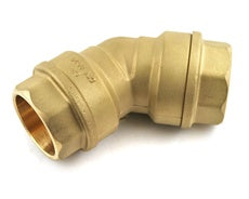 Isiflo brass elbow