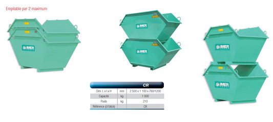 Bac de stockage CR Imer