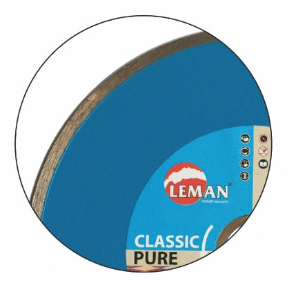 Disque diamant à jante continue lisse carrelage Leman