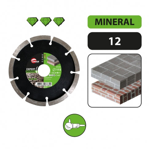 Diamantscheibe zum Entfugen von Leman-Mörtel