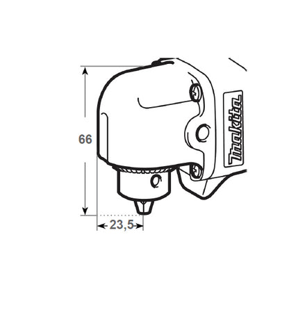 Perceuse visseuse d'angle Makita da3010f