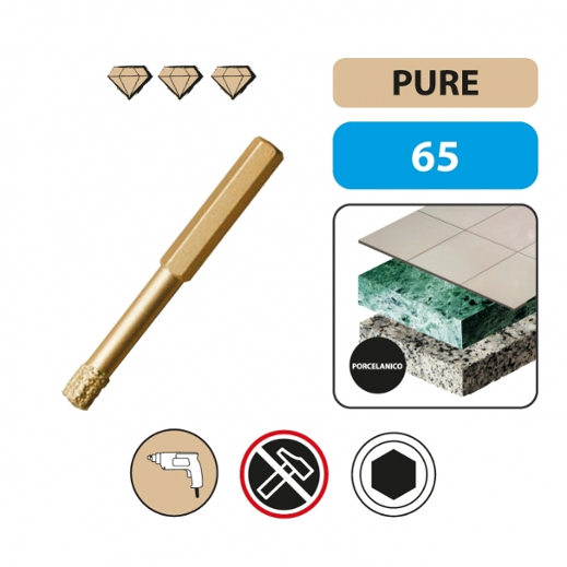 Foret diamanté grès cérame Leman