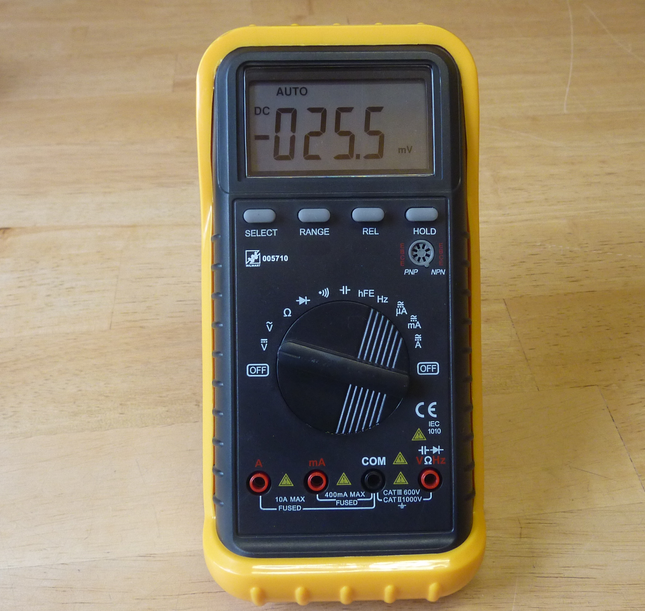 Multimètre mode automatique Wilmart