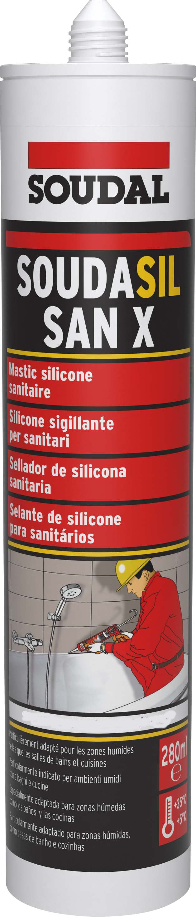 Silikon Soudal Soudasil nxt transparent