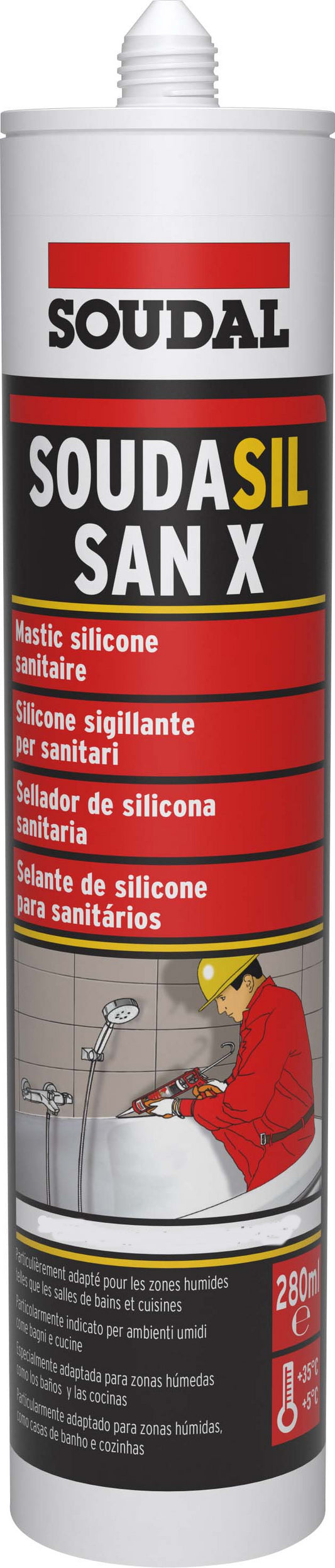 Silicone Soudal Soudasil nxt transparent