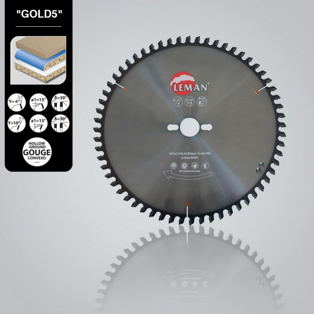 Lame de mise à format 250 mm Leman