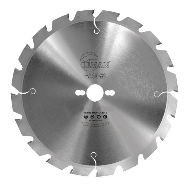 Lame scie circulaire de chantier Leman