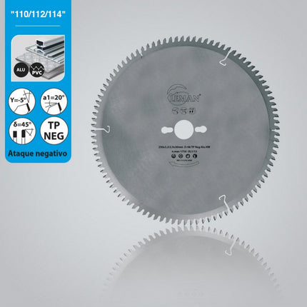 Kreissägeblatt für Nichteisenmetalle Leman