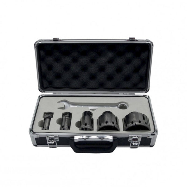 Coffret de 5 trépans diamantées M14 Leman