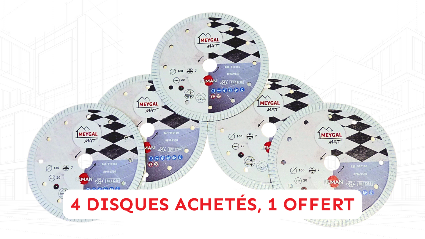 Disque 910160 – Profitez de l'Offre Spéciale : 4 Achetez = 1 Offert !