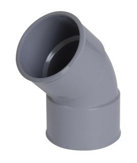 Nicoll 50 mm 45° PVC elbow