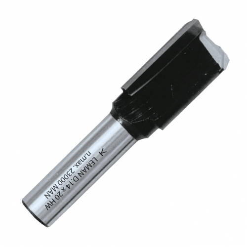 Gerader Nutfräser Leman-Schaft 8 mm