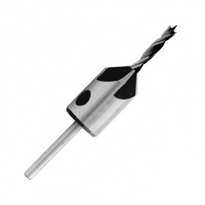 Leman HSS wood twist drill + countersink