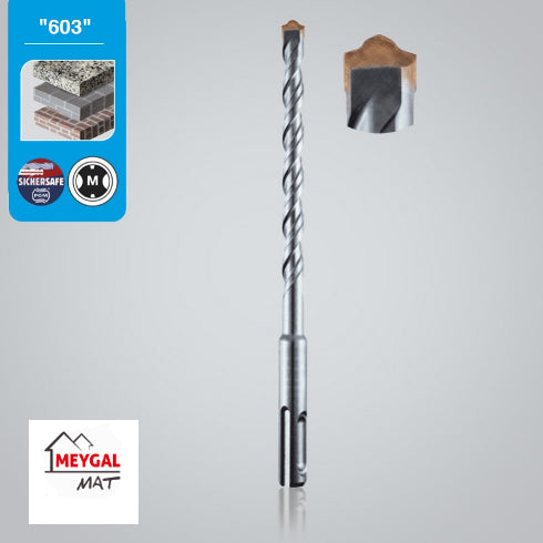 Leman SDS plus 2-cutting concrete drill bit