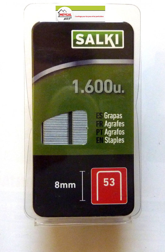 Agrafes 8 mm SALKI 53