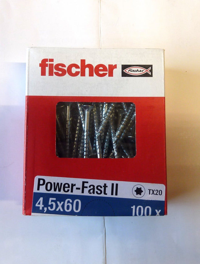 Fischer POWER-FAST Schraube 4,5 x 60