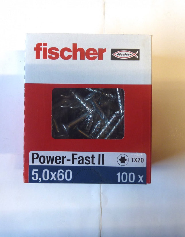 Fischer POWER-FAST Schraube 5 x 60