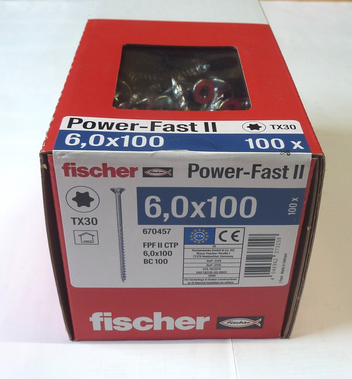 Vis Fischer POWER-FAST  6 x 100