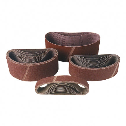 Lot de 10 bandes abrasives Leman 75 x 533