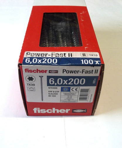 Fischer POWER-FAST screw 6 x 200