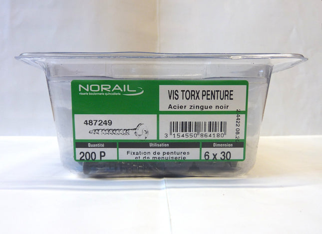 Vis penture  6 x 30 Norail