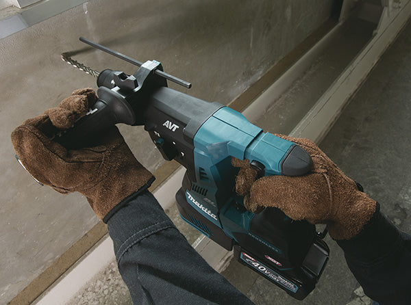 SDS + Makita 40 V hammer drill