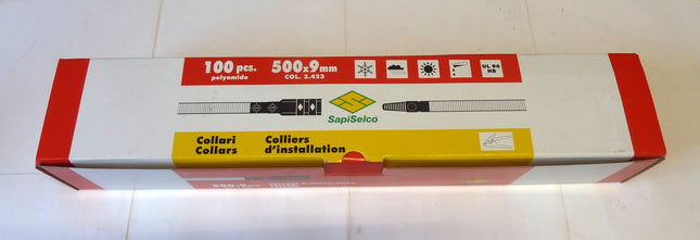 Boite de 100 colliers polyamide