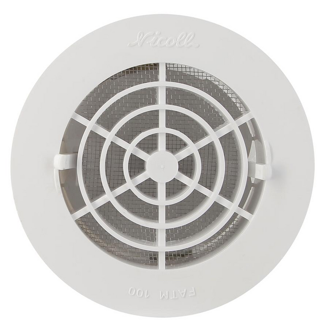 Nicoll ventilation grille 100 mm