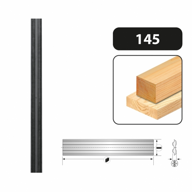TERSA Leman 520 mm reversible iron