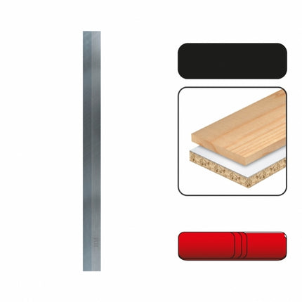 Fer de dégauchisseuse carbure Leman 350 mm