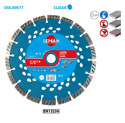 Disque diamant  Leman 125 mm