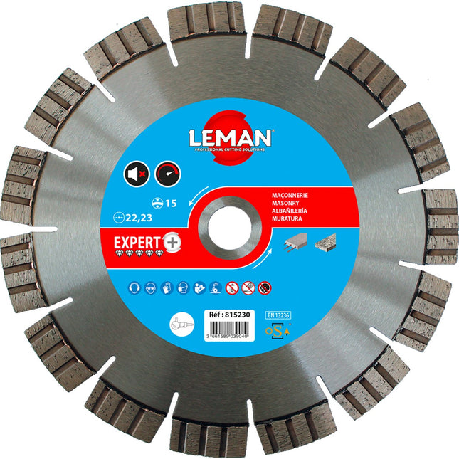 Disque diamant silencieux Leman