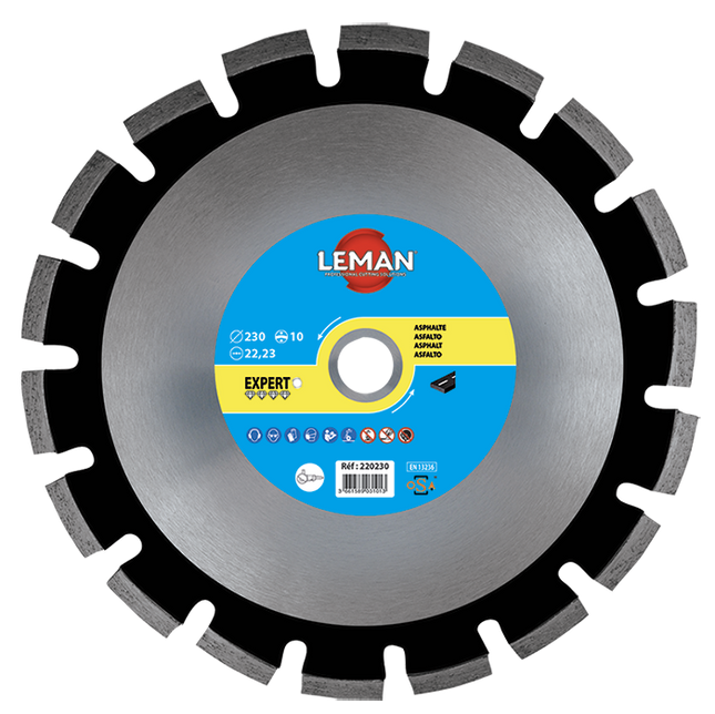 Disque diamant asphalte, béton frais Leman