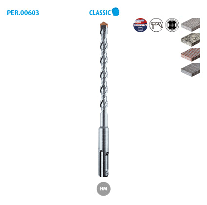 Leman SDS plus 2-cutting concrete drill bit