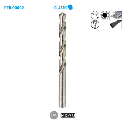 Leman HSS ground metal drill bit