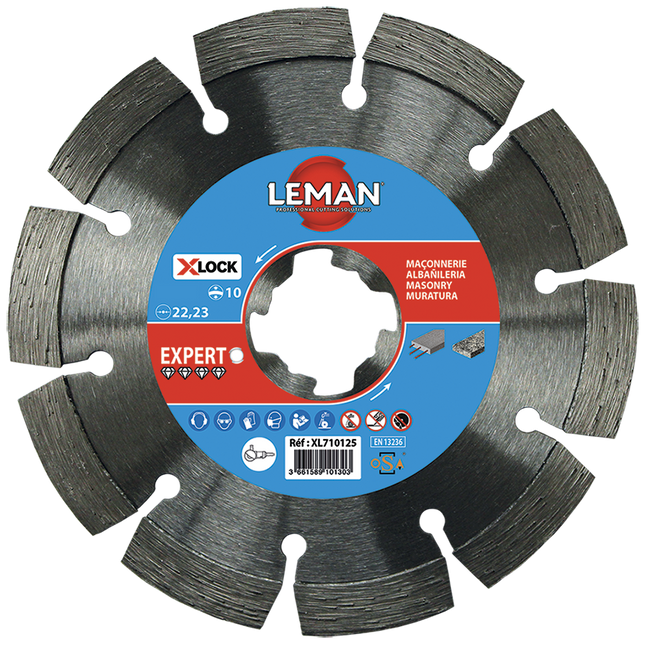 Disque diamant béton XLOCK Leman