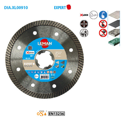 Disque diamant carrelage XLOCK Leman