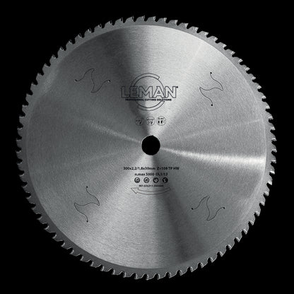 Leman expert range circular saw blade for metals