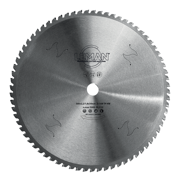 Kreissägeblatt der Leman-Expertenreihe für Metalle