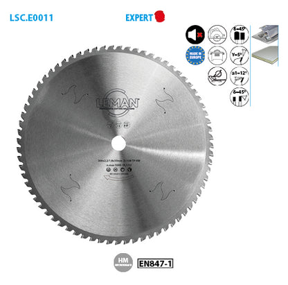 Kreissägeblatt der Leman-Expertenreihe für Metalle