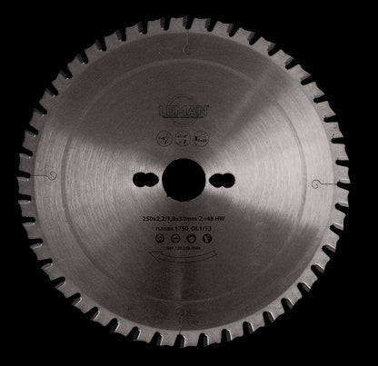 Leman circular saw blade for metals