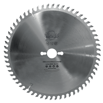 Lame de mise à format 220 mm Leman