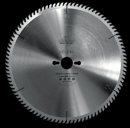 Leman circular saw blade for plastic