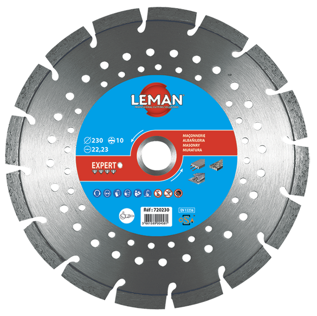 Disque diamant Destructor béton armé Leman
