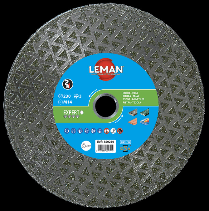 Disque diamant multi-matériaux Leman