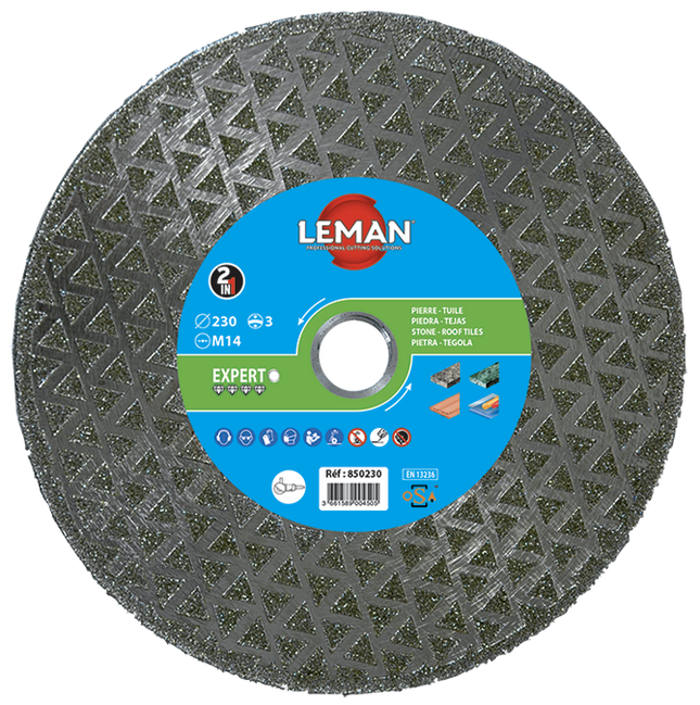 Disque diamant multi-matériaux Leman
