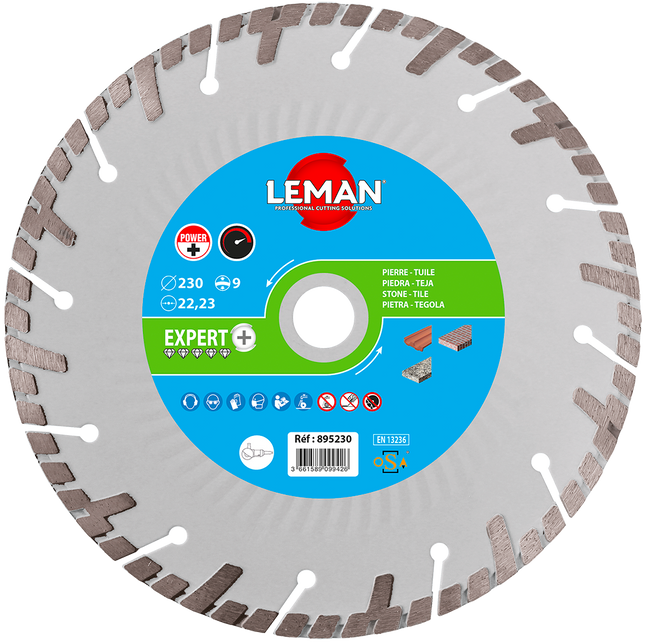 Disque diamant Leman spécial tuiles